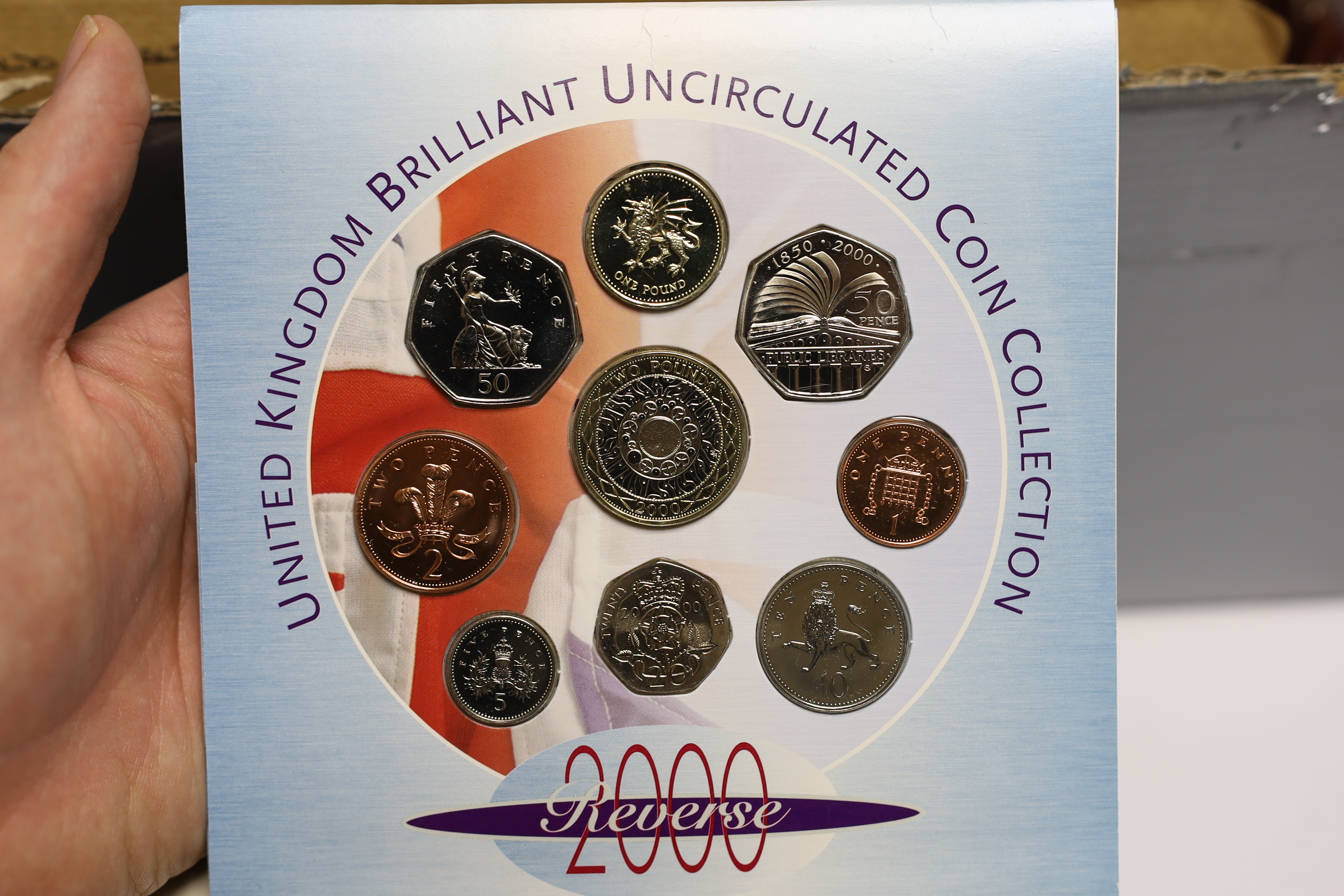 British Empire coins, QEII Royal Mint coins and specimen sets